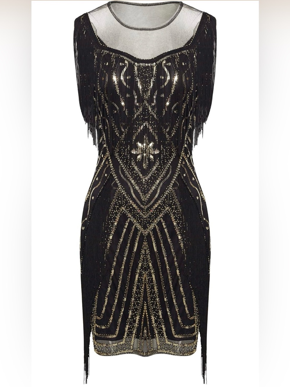 Babeyond 20s Flapper Great Gatsby Dress